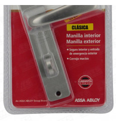 Cerradura Manilla Bano Poli Clasica