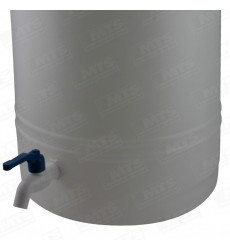 BIDON PLASTICO B/ANC.C/LLAVE 25LT       