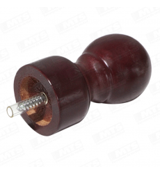 CORTINA TERMINAL ARABE MADERA MIEL 19 mm