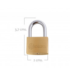 CANDADO  FIERRO                     20MM
