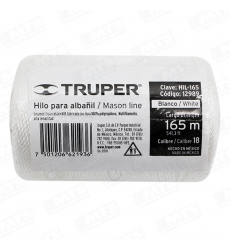LIENZA ALBANIL TRUPER BOBINA       165MT