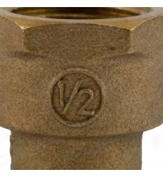 TERMINAL BRONCE SOLDAR HI           1/2