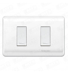 Interruptor Genesis Doble 9/15 16a Blco