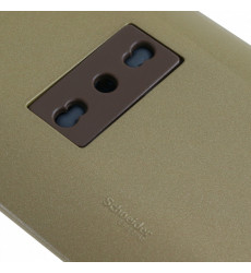 Enchufe Genesis Simple 10/16a Dorado