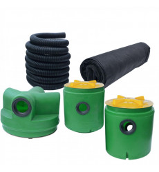 KIT DRENAJE PARA FOSA SEPTICA DE  1200LT