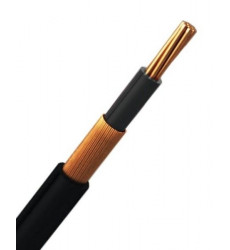 Cable Concentrico Setp Negro 2x6mm2