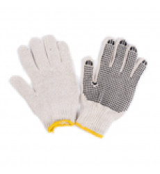 GUANTE ALGODON 1 CARA PVC        120 GRS