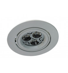 Foco Led Embutido 80mm Bascul Gu-10 Blco