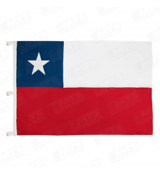 Bandera Chilena Tela           120x180cm