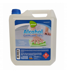 ALCOHOL  GELIFICADO 70% BIDON 5LT       