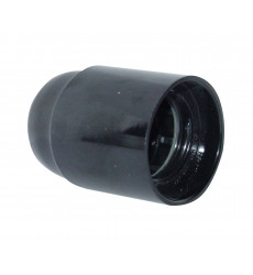 Portalampara E-27 Fenoplastico Negro