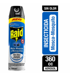 Raid Aer.moscas/mosquitos/zancudos 360cc