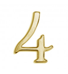 NUMERO 4 BRONCE POLI 171-7 SP        7CM