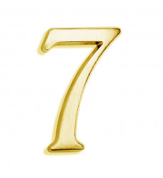 NUMERO 7 BRONCE POLI 171-7 SP        7CM