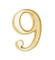 NUMERO 9 BRONCE POLI 171-7 SP        7CM