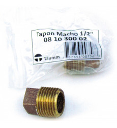 TAPA TORNILLO BRONCE HE             1/2