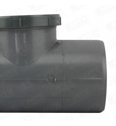 PVC SANITARIO TEE REGISTRO CEMENT. 110MM