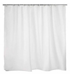 Forro Cortina Bano Blanco