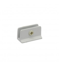 SOPORTE VIDRIO RECTANGULAR BLANCO       