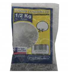 PUNTA BOLSA 1/2KG.               3/4X18