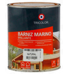 Barniz Tricolor Marino Natural     1/4gl