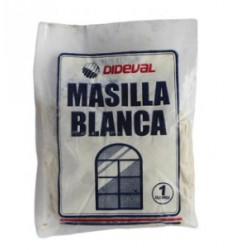 Masilla Vidrio Blanca             1/2 Kg