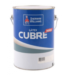 Latex Sherwin Cubre Mas Ocre 1gl