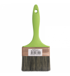 Brocha Economica Hogar 4'' Mango Verde