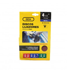 DISCO LIJA          4.1/2 GRANO 80 (5U)"