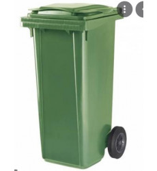 Contenedor Basura C/tapa-pedal 120lverde