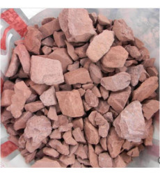 Piedra Gravilla Roja Carbonato  2 Kgs