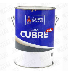 Latex Sherwin Cubre Mas Damasco 1gl
